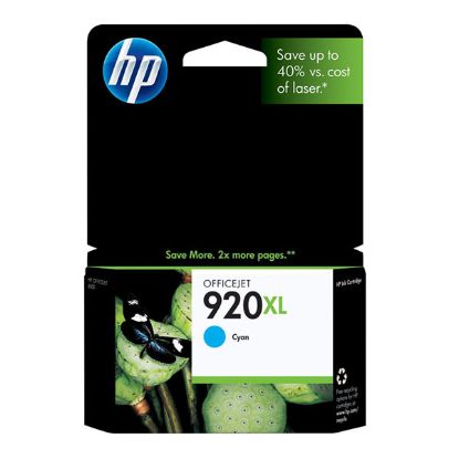 Picture of HP CD972AN (HP 920XL) High Yield Cyan Ink Cartridge (700 Yield)