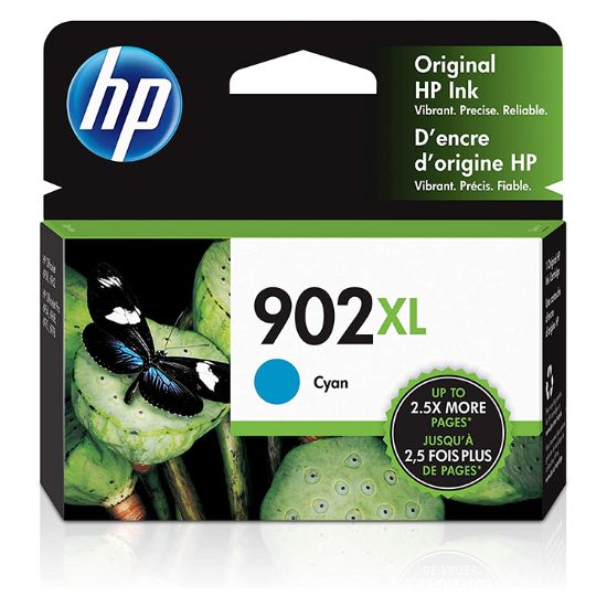 Picture of HP T0A39AN (HP 902XL) High Yield Cyan Ink Cartridge (825 Yield)