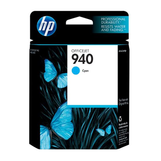 Picture of HP C4903AN (HP 940) Cyan Ink Cartridge (900 Yield)