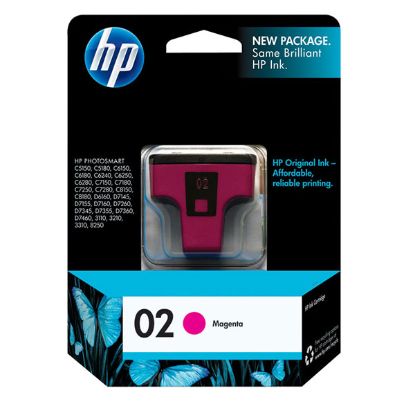Picture of HP C8772WN (HP 02) Magenta Ink Cartridge (500 Yield)