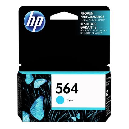Picture of HP CB318WN (HP 564) Cyan Ink Cartridge (300 Yield)