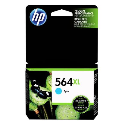 Picture of HP CB323WN (HP 564XL, CN685WN) High Yield Cyan Ink Cartridge (750 Yield)