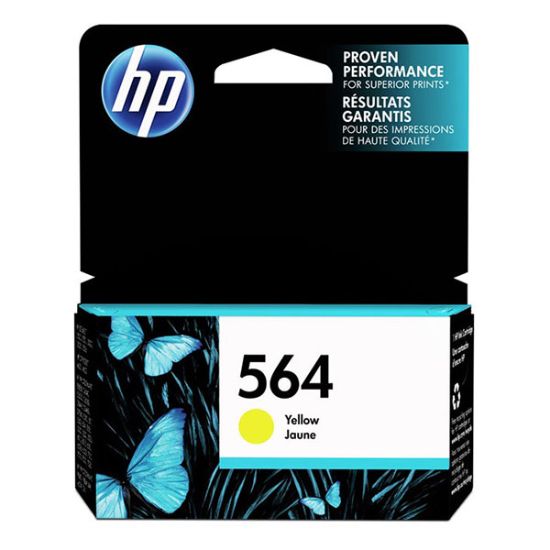 Picture of HP CB320WN (HP 564) Yellow Ink Cartridge (300 Yield)