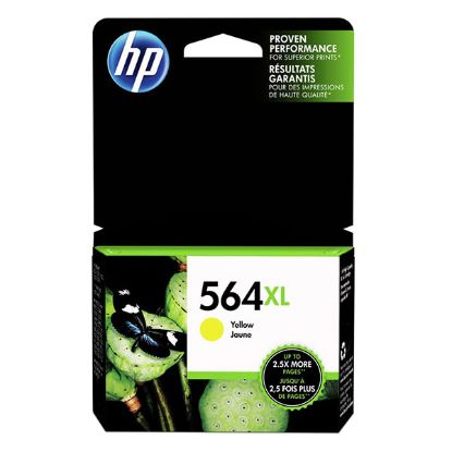 Picture of HP CB325WN (HP 564XL, CN687WN) High Yield Yellow Ink Cartridge (750 Yield)