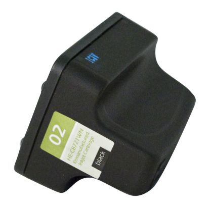 Picture of Remanufactured C8721WN (HP 02) Black Ink Cartridge (660 Yield)