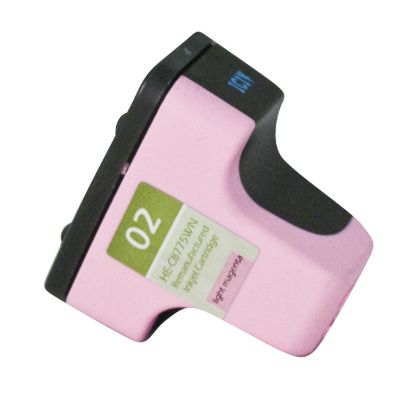 Picture of Remanufactured C8775WN (HP 02) Light Magenta Inkjet Cartridge (500 Yield)