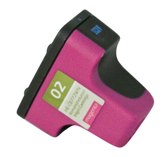 Picture of Remanufactured C8772WN (HP 02) Magenta Ink Cartridge (500 Yield)