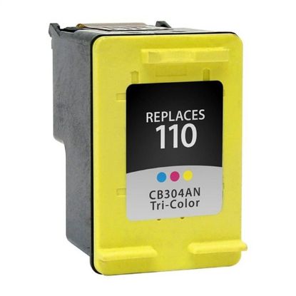 Picture of Remanufactured CB304AN (HP 110) Tri-Color Ink Cartridge (55 Yield)