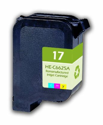 Picture of Remanufactured C6625AN (HP 17) Tri-Color Inkjet Cartridge (410 Yield)