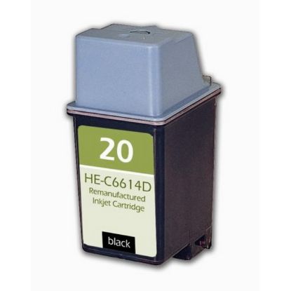 Picture of Remanufactured C6614DN (HP 20) Black Inkjet Cartridge (500 Yield)