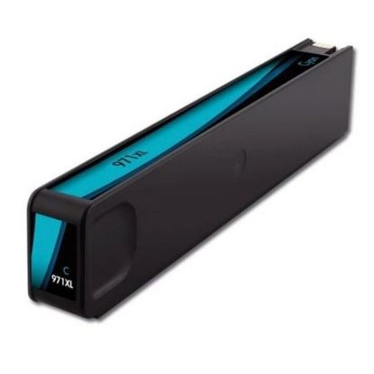 Picture of Remanufactured CN626AM (HP 971XL) High Yield Cyan Ink Cartridge (6600 Yield) (No Box)