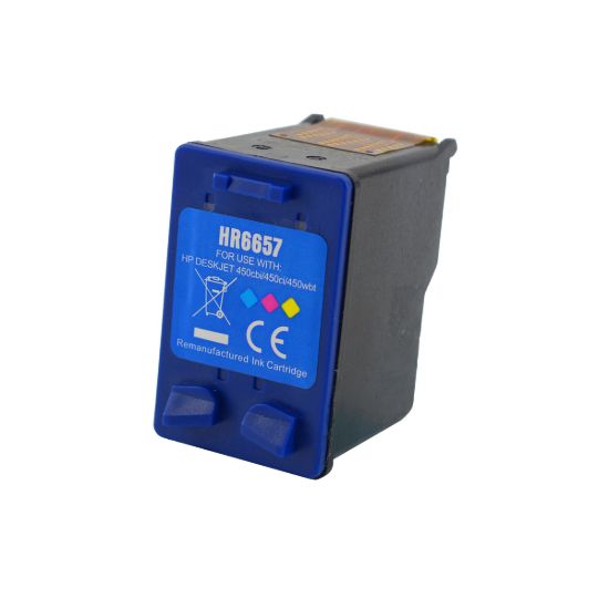 Picture of Remanufactured C6657AN (HP 57) Tri-Color Ink Cartridge (500 Yield)