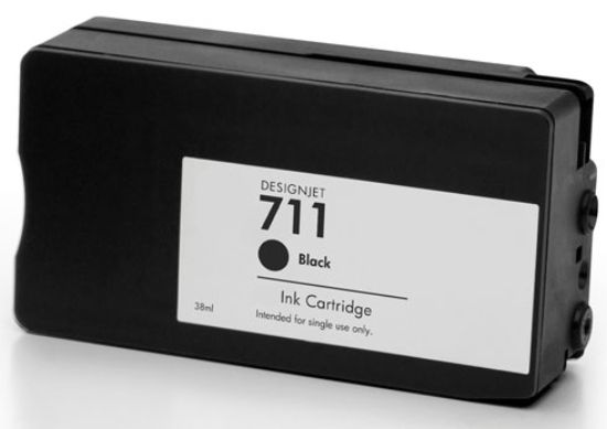 Picture of Remanufactured CZ133A (HP 711A) Black Inkjet Cartridge (80 ml)