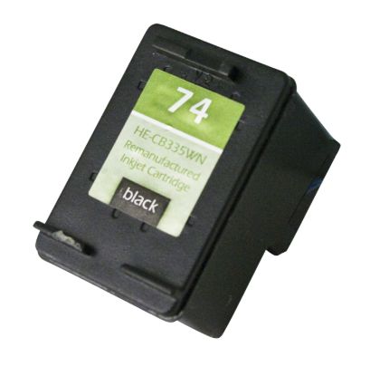 Picture of Remanufactured CB335WN (HP 74) Black Ink Cartridge (200 Yield)