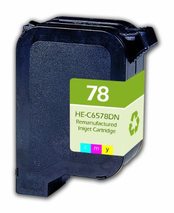 Picture of Remanufactured C6578DN (HP 78) Tri-Color Ink Cartridge (560 Yield)