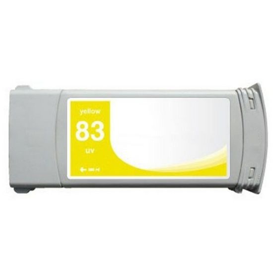 Picture of Remanufactured C4943A (HP 83) Yellow Ink Cartridge