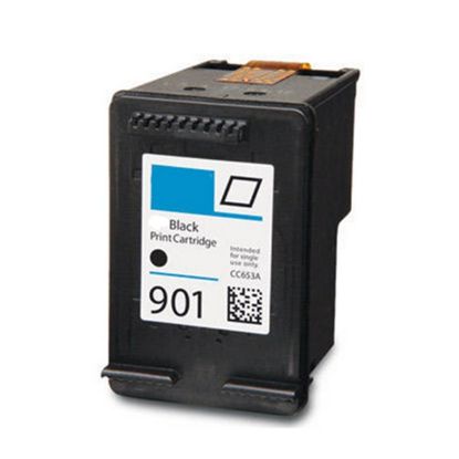 Picture of Remanufactured CC653AN (HP 901) Black Ink Cartridge (200 Yield)