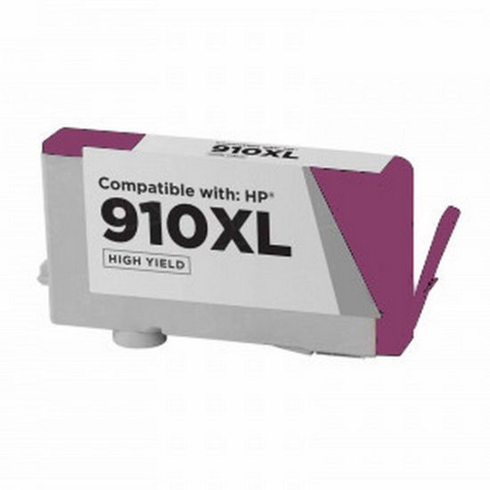 Picture of Remanufactured 3YL63AN (HP 910XL) High Yield Magenta Ink Cartridge (825 Yield) with New Chip (firmware update enhanced)