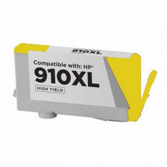 Picture of Remanufactured 3YL64AN (HP 910XL) High Yield Yellow Ink Cartridge (825 Yield) with New Chip (firmware update enhanced)
