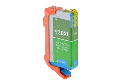 Picture of Remanufactured CD972AN (HP 920XL) High Yield Cyan Ink Cartridge (700 Yield) with SCC Chip
