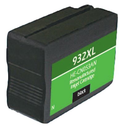 Picture of Remanufactured CN053AN (HP 932XL) High Yield Black Ink Cartridge (1000 Yield)