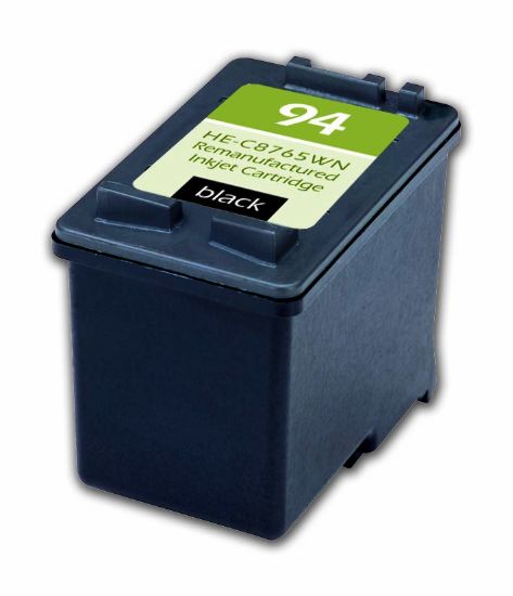 Picture of Remanufactured C8765WN (HP 94) Black Ink Cartridge (480 Yield)