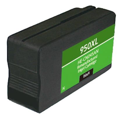 Picture of Remanufactured CN045AN (HP 950XL) High Yield Black Ink Cartridge (2300 Yield) (No Box)