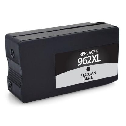 Picture of Remanufactured 3JA03AN (HP 962XL) High Yield Black Ink Cartridge (2000 Yield) with New Chip (firmware update enhanced)