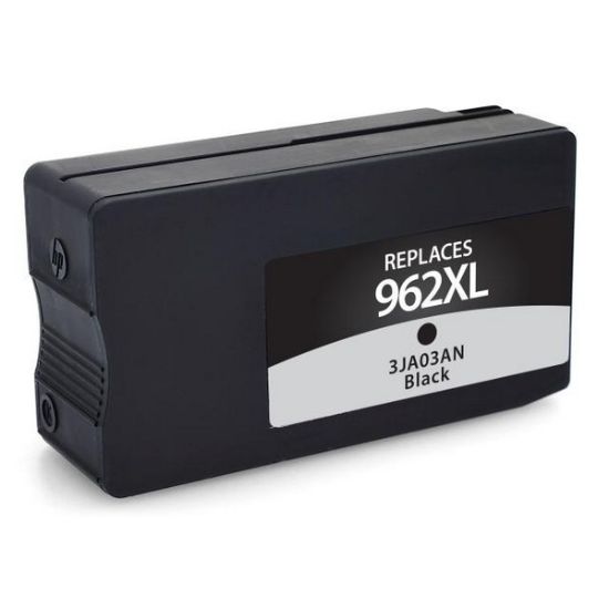 Picture of Remanufactured 3JA03AN (HP 962XL) High Yield Black Ink Cartridge (2000 Yield) (No Box)