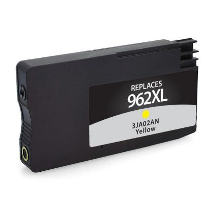 Picture of Remanufactured 3JA02AN (HP 962XL) High Yield Yellow Ink Cartridge (1600 Yield) with New Chip (firmware update enhanced)