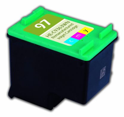 Picture of Remanufactured C9363WN (HP 97) Tri-Color Ink Cartridge (560 Yield)