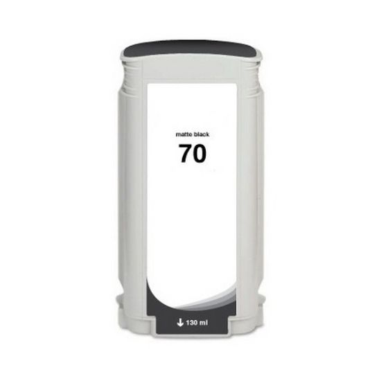 Picture of Remanufactured C9448A (HP 70) Matte Black Pigment Inkjet Cartridge (130 ml)