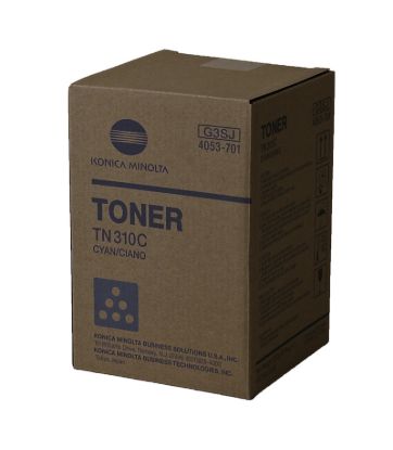 Picture of Konica Minolta 4053-701 (TN-310C) High Yield Cyan Copier Toner (5700 Yield)