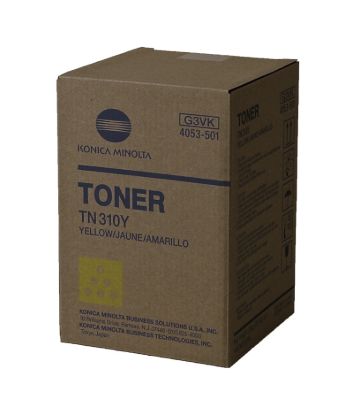 Picture of Konica Minolta 4053-501 (TN-310Y) Yellow Copier Toner (11500 Yield)