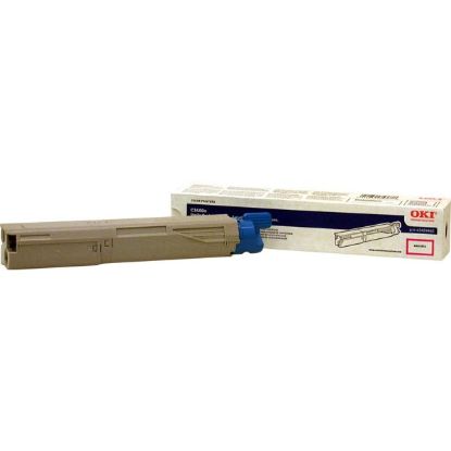 Picture of Okidata 43459402 Magenta Toner Cartridge (1000 Yield)
