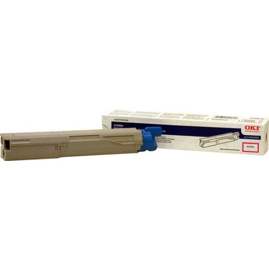 Picture of Okidata 43459402 Magenta Toner Cartridge (1000 Yield)