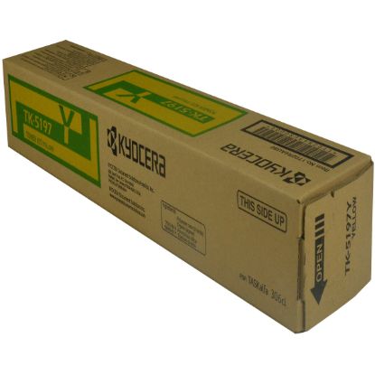 Picture of Kyocera Mita 1T02R4AUS0 (TK-5197Y) Yellow Toner Cartridge (7000 Yield)