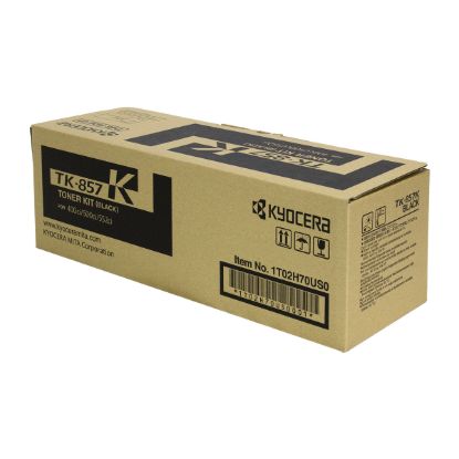 Picture of Kyocera Mita 1T02H70US0 (TK-857K) Black Toner Cartridge (25000 Yield)