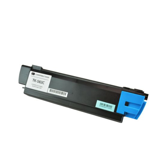 Picture of Compatible 1T02KTCUS0 (TK-582C) Cyan Toner Cartridge (2800 Yield) (TAA Compliant)