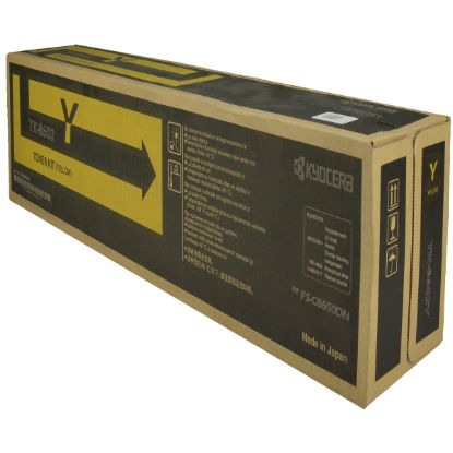 Picture of Kyocera Mita 1T02MNAUS0 (TK-8602Y) Yellow Toner Cartridge (20000 Yield)