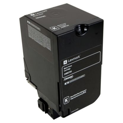 Picture of Lexmark 24B6720 Black Toner Cartridge (20000 Yield)