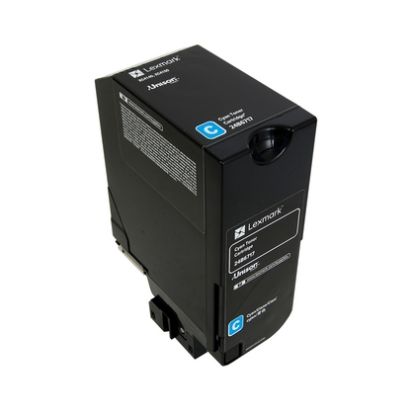 Picture of Lexmark 24B6717 Cyan Toner Cartridge (13000 Yield)