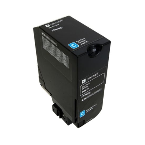 Picture of Lexmark 24B6717 Cyan Toner Cartridge (13000 Yield)