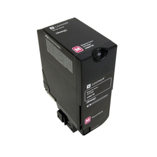Picture of Lexmark 24B6718 Magenta Toner Cartridge (13000 Yield)