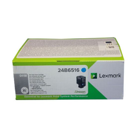 Picture of Lexmark 24B6516 Cyan Toner Cartridge (10000 Yield)
