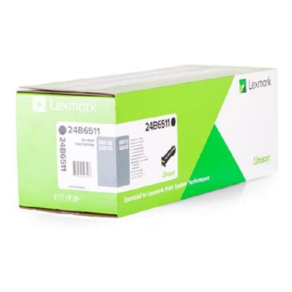 Picture of Lexmark 24B6511 Extra High Yield Black Toner Cartridge (25000 Yield)