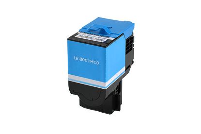 Picture of Compatible 80C1HC0 High Yield Cyan Toner Cartridge (3000 Yield)