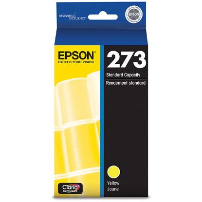 Picture of Epson T273420 (Epson T273) Yellow Inkjet Cartridge (300 Yield)