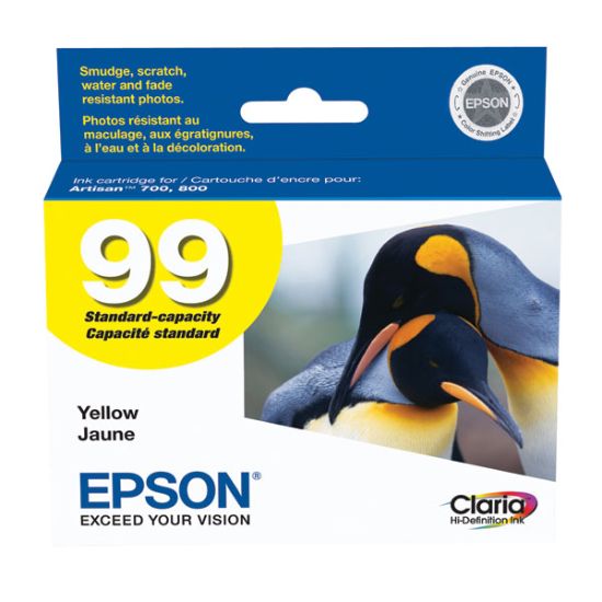 Picture of Epson T099220 (Epson 99) Cyan Ink Cartridge (500 Yield)