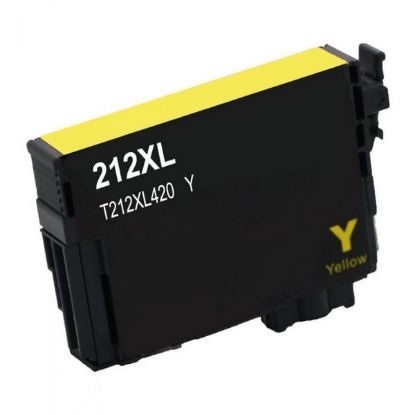 Picture of Epson T212XL420 (Epson T212XL) High Yield Yellow Inkjet Cartridge (350 Yield)